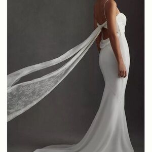 Savannah Miller Emmy Sweetheart Mermaid Wedding Gown